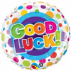 Good Luck Colorful Dots 18 Inch Mylar