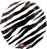 Zebra Stripe Mylar Balloon