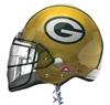 Green Bay Packer Helmet Mylar Balloon