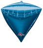 Diamond Blue Mylar Balloon