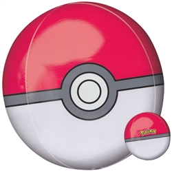 Pokeball Orbz Mylar Balloon