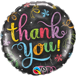 Thank You Chalkboard Mylar Balloon