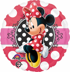 Minnie Mouse Portrait Mylar Balloon