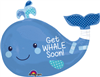 Get Whale Soon Jumbo Shape Mylar Balloon