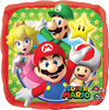 Super Mario Brothers Square 17 Inch Foil Balloon