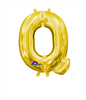 LETTER "Q" GOLD AIR FILLED