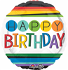 Rainbow Birthday Mylar