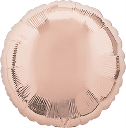 ROSE GOLD ROUND MYLAR