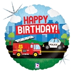 EMERGENCY VEHICLE BIRTHDAY