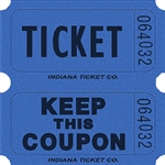 BLUE DOUBLE KEEP COUPON TICKETS