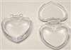 CLEAR HINGED HEART FAVOR 2 PACK