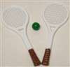 TENNIS RACKETS WITH TENNIS BALL