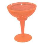 ORANGE MARGARITA GLASSES - 10 COUNT