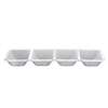 4 COMPARTMENT TRAY - CLEAR