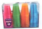 NEON SHOT GLASSES - 60 COUNT