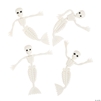 Skeleton Mermaid Bendable Toy