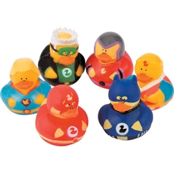 SuperHero Rubber Duckies