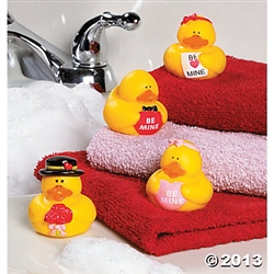 Valentine Rubbie Duckies - Assorted