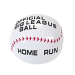 Inflatable Baseball Beach Ball 4 Pack