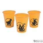 HALLOWEEN SILHOUETTE CUPS 25CT