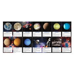 Space Blast Fact Card Favors