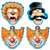 BIG TOP BDAY MASKS