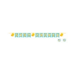 Bubble Bath Rubber Ducky Shower Banner