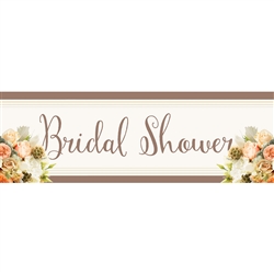 Rose Gold Bouquet Giant Banner