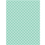 Mint Scallop Photo Backdrop