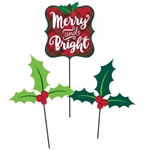 MERRY & BRIGHT CENTERPIECE STICKS