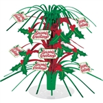 SEASONS GREETINGS CASCADE CENTERPIECE