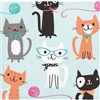 Purr-Fect Party Beverage Napkins