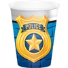 Police Party 9 Ounce Cups