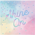 Iridescent Shine Beverage Napkins