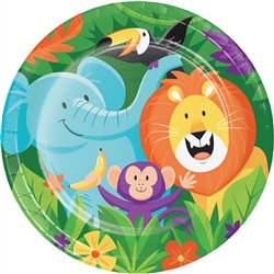 Jungle Safari 9 Inch Plates