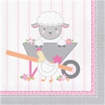 Farmhouse 1st Girl Luncheon Napkins