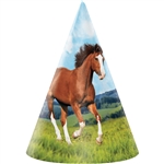 Horse And Pony Party Cone Hats