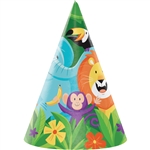 Jungle Safari Cone Hats