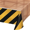 Big Dig Construction Party Table Cover