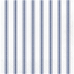 Galvanized Navy Stripes Luncheon Napkins