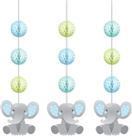 Enchanting Elephant - Boy - Hanging Cutouts