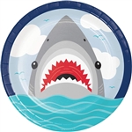 Shark Party 9" Dinner Plates