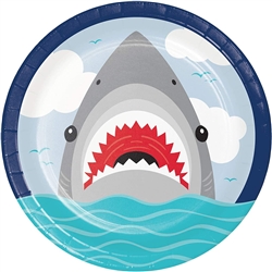 Shark Party 9" Dinner Plates