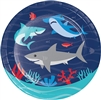 Shark Party 7" Dessert Plates