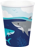 Shark Party 9oz Paper Cups