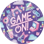 Digital Gamer Girl 9" Party Plates