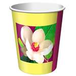 ISLAND FLOWERS 9OZ CUPS