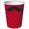 Mustache Madness 9oz Cups