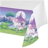 Unicorn Fantasy Plastic Tablecover