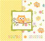 Happi Tree Baby Invitations